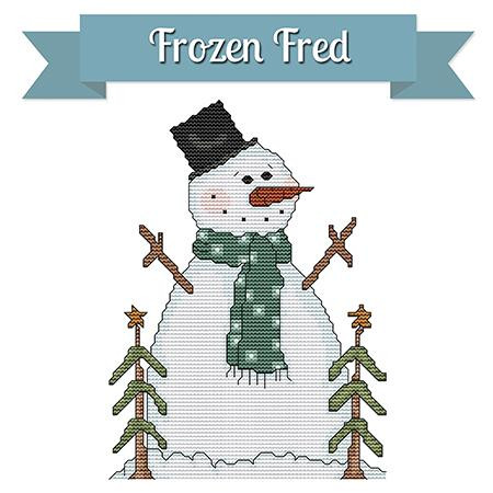 Frozen Fred Cross Stitch Pattern / Stitchx Craft Designs