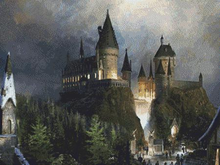 Fantasy Castle No. 1 Cross Stitch Pattern / Stitchx Craft Designs