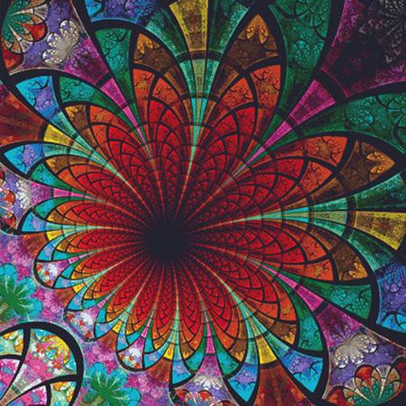 Oblivion Fractal Cross Stitch / Stitchx Craft Designs