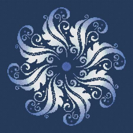 Feathered Snowflake Cross Stitch Pattern / Stitchx Craft Designs