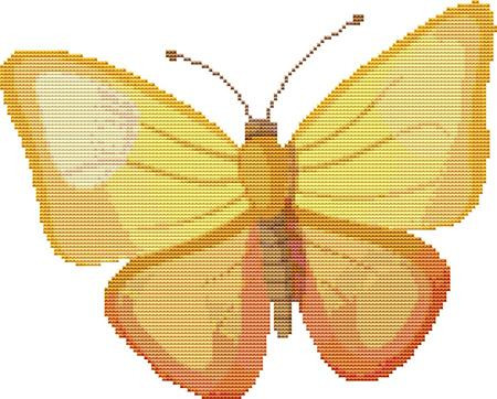 Spring Butterfly Cross Stitch Pattern / Stitchx Craft Designs