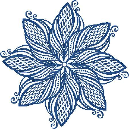 Elegant Medallion #2 Cross Stitch Pattern / Stitchx Craft Designs