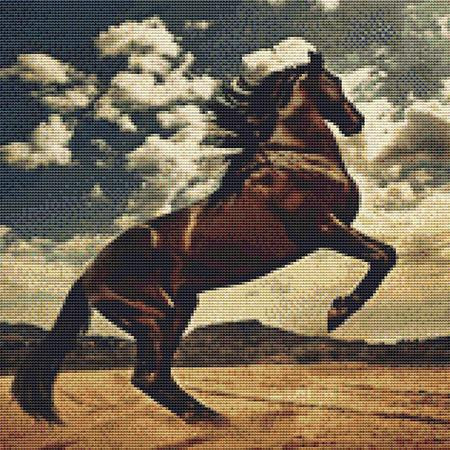 Majestic Stallion Cross Stitch Pattern / Stitchx Craft Designs
