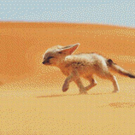Desert Fox Cross Stitch Pattern / Stitchx Craft Designs