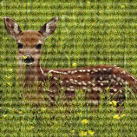 Grasslands Fawn Cross Stitch Pattern / Stitchx Craft Designs
