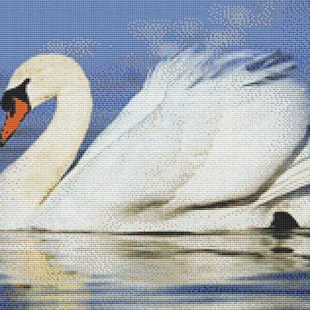 Royal Swan Cross Stitch Pattern / Stitchx Craft Designs