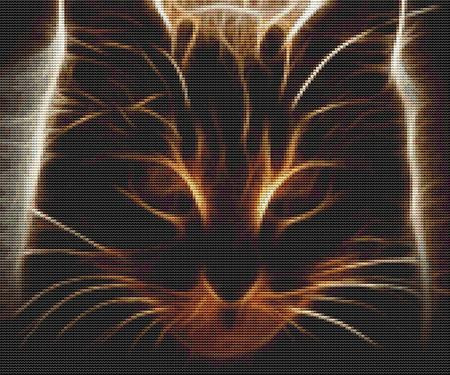 Cat Fractal Cross Stitch Pattern / Stitchx Craft Designs