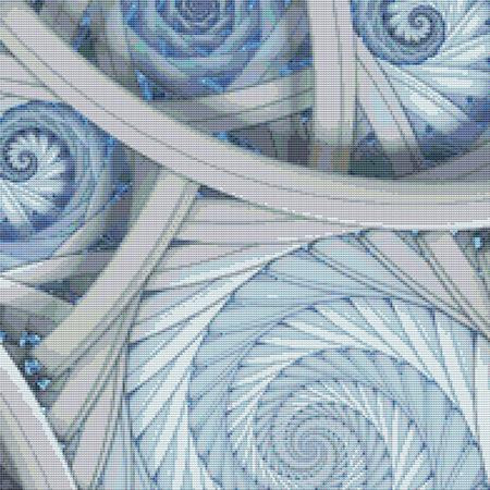Blue Rhapsody Fractal / Stitchx Craft Designs
