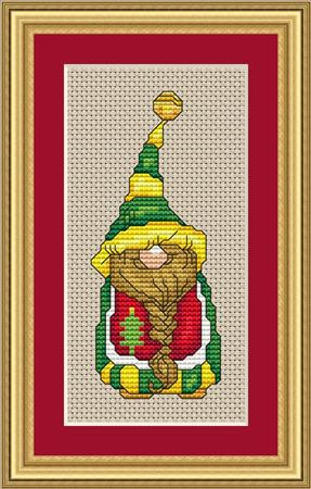 Holiday Gnome 3 / Stitchx Craft Designs