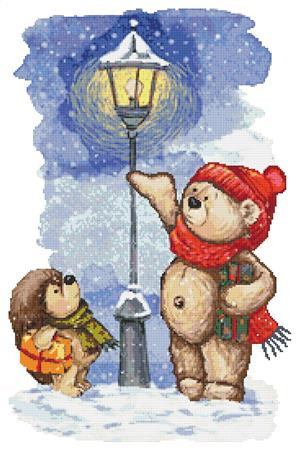 Lamp Post Meeting / Stitchx Craft Designs