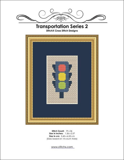 Transportation Series 2 Cross Stitch Pattern / Stitchx Craft Designs