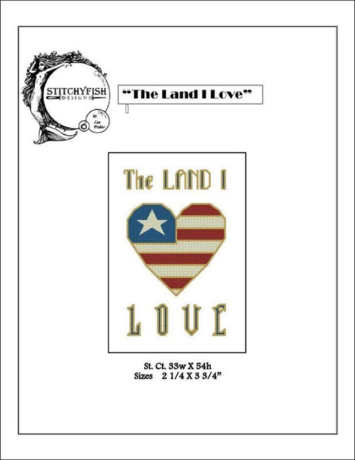 "Land That I Love" / Stitchyfish Designs