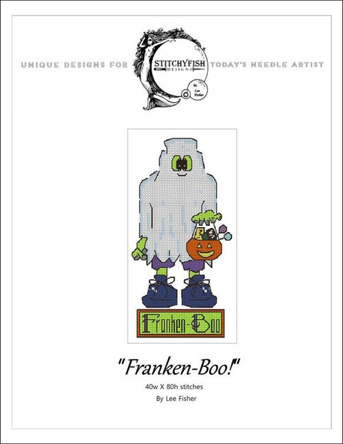 Franken Boo / Stitchyfish Designs
