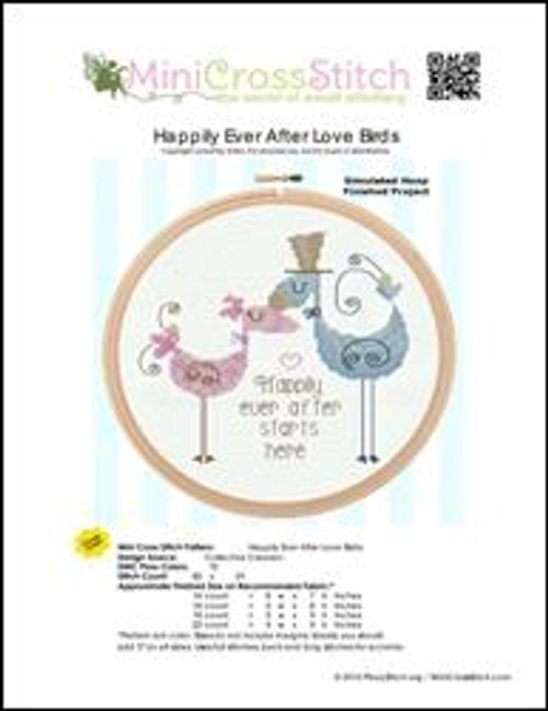 Happily Ever After Love Birds / Pinoystitch