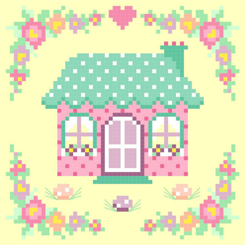 Bunny Trail Cottage / Sugar Stitches Design