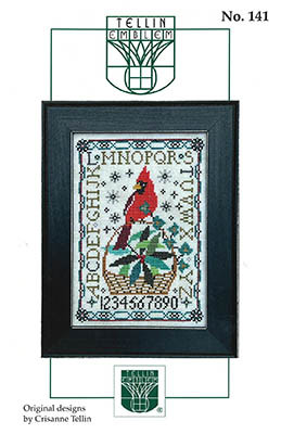 Birdie & Basket Sampler - Winterberry / Tellin Emblem