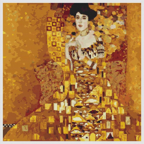 Portrait Of Adele Bloch Bauer / The Art Of Stitch