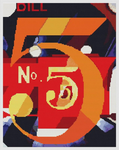 A Figure 5 In Gold / The Art Of Stitch