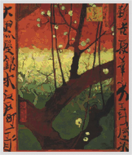 Japonaiserie After Hiroshige / The Art Of Stitch
