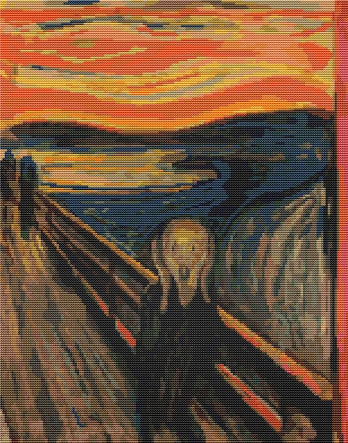The Scream / The Art Of Stitch