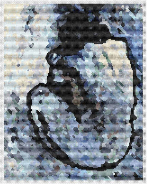 Blue Nude / The Art Of Stitch