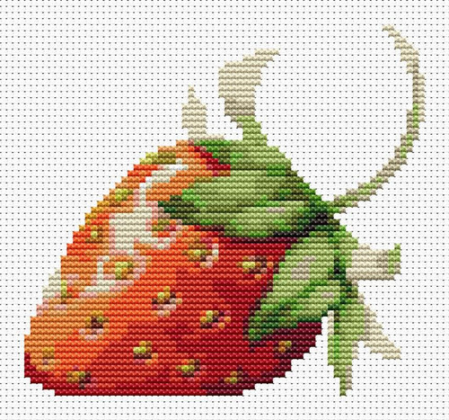 Fruit Series: Strawberry / The Art Of Stitch