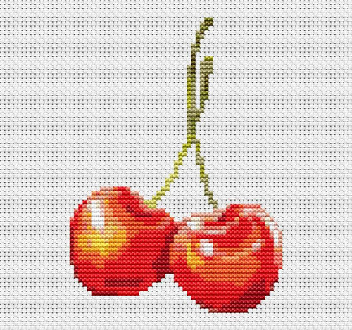 Fruit Series: Cherries / The Art Of Stitch