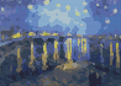 Starry Night Over The Rhone (Mini Chart) / The Art Of Stitch