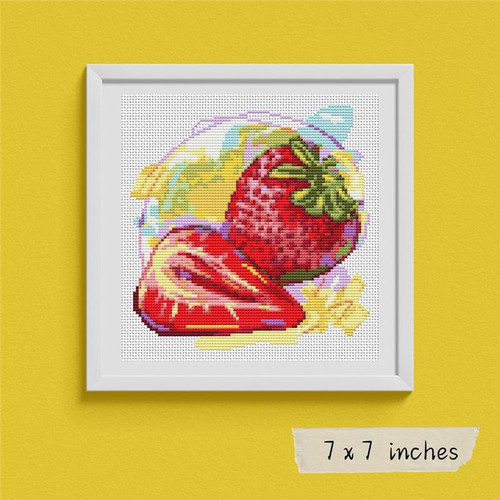 Kitchen Series: Fresh Strawberries / The Art Of Stitch