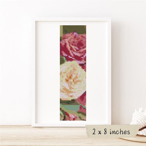 Roses (Bookmark Chart) / The Art Of Stitch