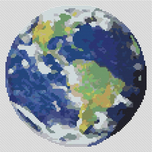 Earth (Circular Chart) / The Art Of Stitch