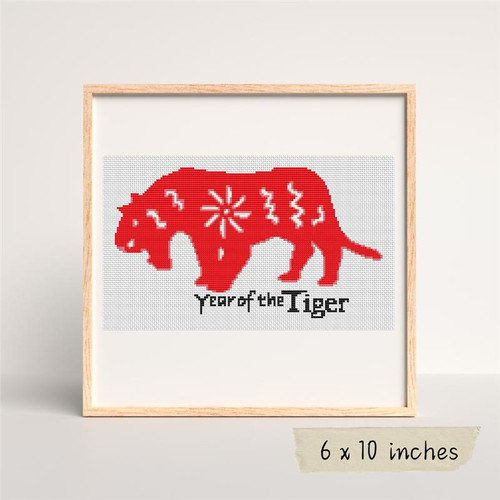 Chinese Zodiac: Year Of The Tiger / The Art Of Stitch