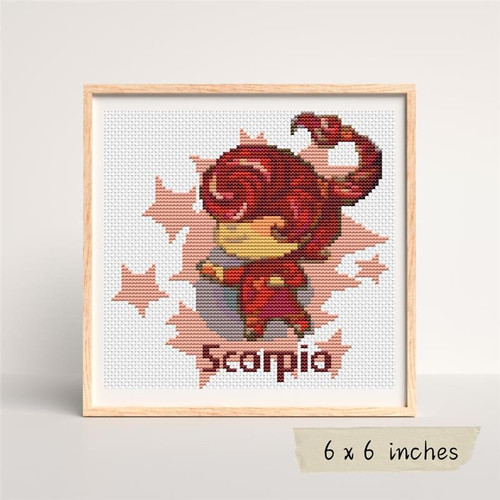 Zodiac Series: Scorpio / The Art Of Stitch