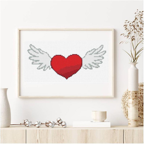Winged Heart / The Art Of Stitch