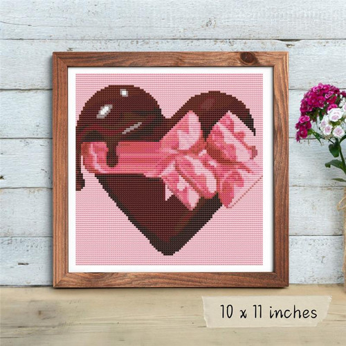 Chocolate Heart / The Art Of Stitch