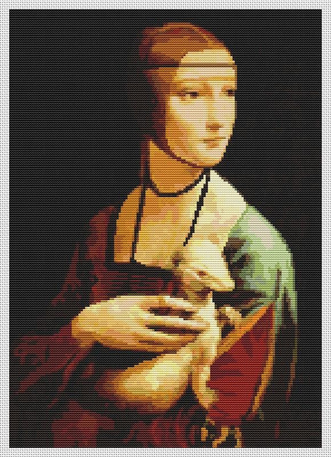Lady With An Ermine / The Art Of Stitch