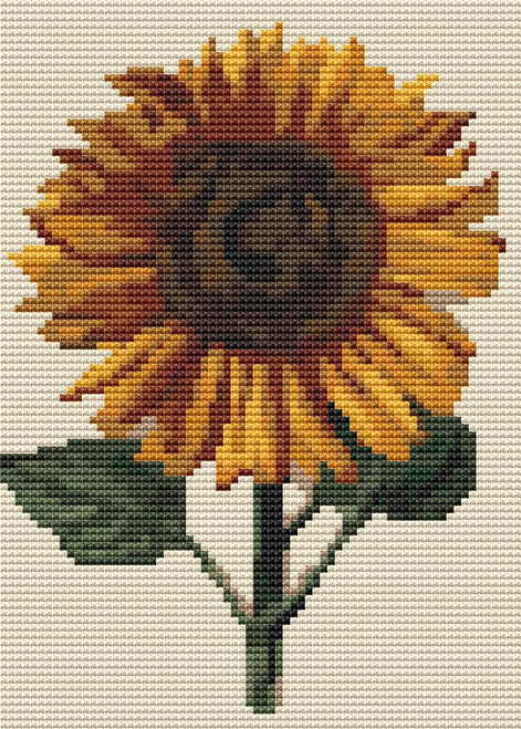 Sunflower (Mini Chart) / The Art Of Stitch