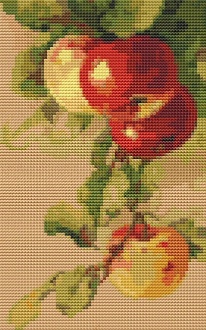 Apples By Catherine Klein (Mini Chart) / The Art Of Stitch