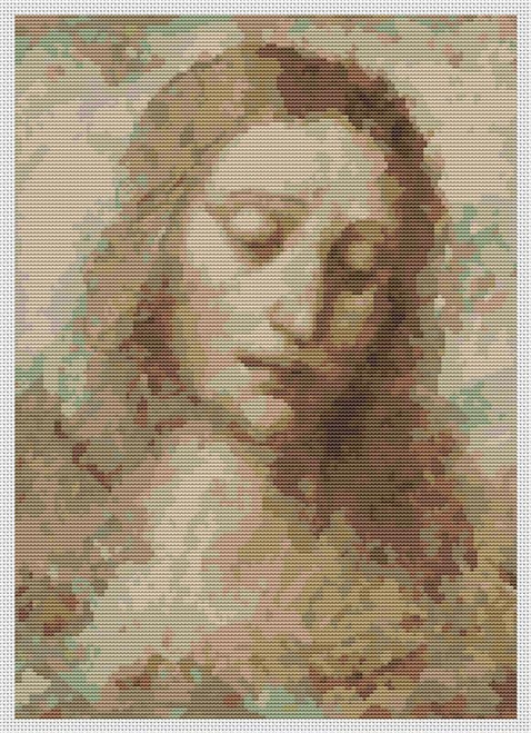 Head Of Christ / The Art Of Stitch