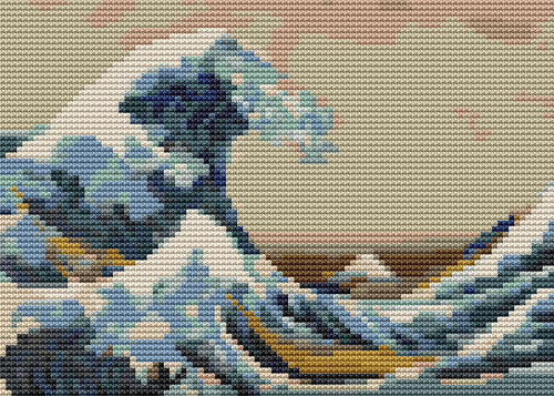 Great Wave Off Kanagawa (Mini Chart) / The Art Of Stitch