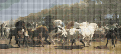 The Horse Fair / The Art Of Stitch