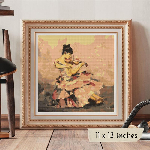 The Violinist / The Art Of Stitch