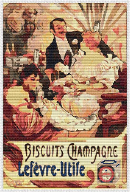 Biscuits Champagne-Lefèvre-Utile / The Art Of Stitch