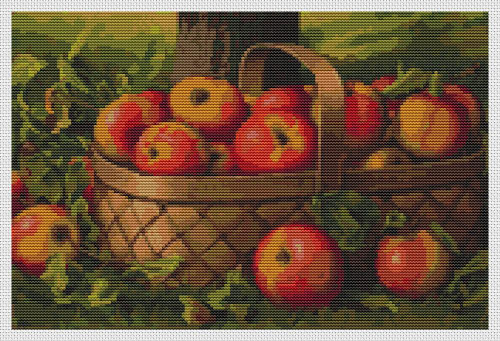 Apples In A Basket / The Art Of Stitch