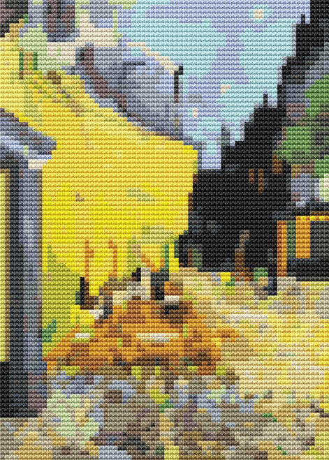 Cafe Terrace At Night (Mini Chart) / The Art Of Stitch