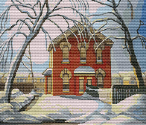 Red House / The Art Of Stitch