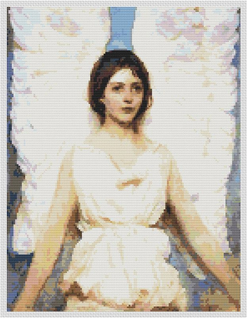 Angel By Abbott Handerson Thayer / The Art Of Stitch