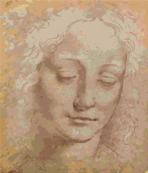 La Scapigliata (Female Head) / The Art Of Stitch
