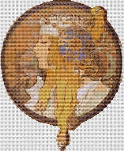 Byzantine Heads: Blonde / The Art Of Stitch
