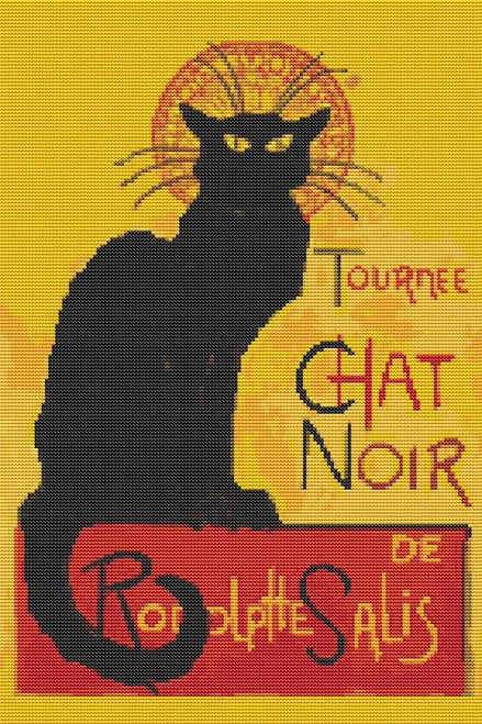 The Black Cat (Le Chat Noir) / The Art Of Stitch
